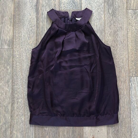 Halter Top XS Satin Purple - Picture 1 of 3